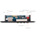1-5PCS Bluetooth 5.3 MP3 WMA Decoder Board USB AUX TF FM Radio 9V 12V Wireless Lossless Music Player Module with Remote Control. 
