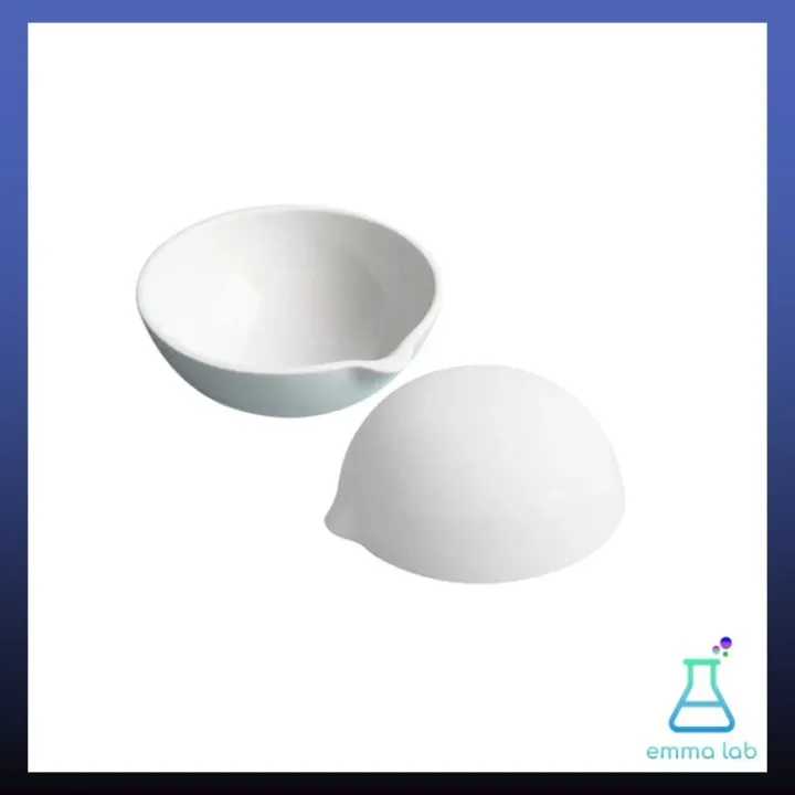 Ceramic%20evaporating%20bowl,%20porcelain%20floor%20tile%20bowl,%20round%20bottom%20with%20spout%20lab%20-%20Image%204