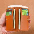 Classic Designer PU Leather Small Wallet for Men Short Simple Women's Purse Fashion Ultra Thin Credit Card Bag Coin Purse. 