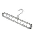 JJYY 9-hole Space Saving Hanger 360 Rotating Magic Hanger Multi-function Folding Magic Hanger Wardrobe Drying Clothes.