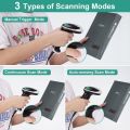 JRHC Handheld 2D Barcode Scanner USB QR Code Scanner Wired Automatic 1D 2D&PDF417 Data Matrix Bar Code Reader Plug and Play. 