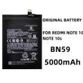 Xiaomi Redmi Note 10/Note 10s Battery BN59 Battery 5000mAh High Quality A Grade. 