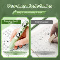 Cartoon Capybara Slide Erasers Sliding Retractable Pencil Eraser Cute Push-Pull Design Student Rubber Eraser Office Supplies. 