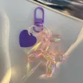New Candy Color Balloon Dog Keychain for Girls Creative Balloon Dog Phone Chain Key Buckle Accessories Bag Pendant Toys. 