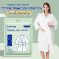 The Simple Design of 1PC Disposable Bathrobe Is Suitable for Hotels and Families-Single Use Bathing, Light and Comfortable.. 