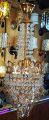 Modern New Design Crystal Fanoos 24 inch Length. 