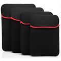 Double Face laptop bag black red sleeve bag skin laptop case waterproof 10.5 inch 12.5 inch 14.5 inch. 