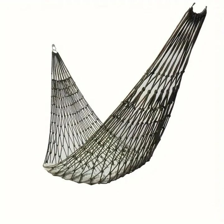 Travel%20Hammock,Camping%20Hammock,%20Outdoor%20Sport%20Hammock%20%20Green%20Net%20Mesh%20Nylon%20Sleeping%20Bed%20-%20Image%206
