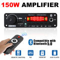 Bluetooth 5.0 MP3 Decoder Board 85W 160W Amplifier Audio Player 12V DIY MP3 Player Car FM Radio Module TF USB Mic Record Call.