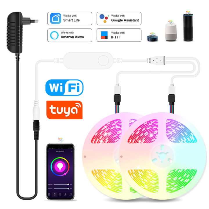 Tuya%20Smart%20LED%20Strip%20Light%2012V%205050%20RGB%20Flexible%20Ribbon%20Tape%20WiFi%20LED%20Light%20Strip%20APP%20Control%20With%20Alexa%20%20Home%20Smart%20Light%20lightify%20-%20Image%202