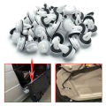 Plastic Car Door Panel Fastener Clips Fastener Rivet Bumper Clips Retainer Universal Screw Clips Car Accessories 20/50/100PCS.