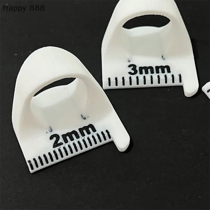 3-Piece Sewing Needle Gauge Set – Measuring Tool, Finger Ruler, And ...