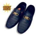 New Design Men Black  Moza Brown Shoes For winter PU Leather Shoes For Men. 