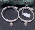 Pure Silver Bangles For Kids/Unisex/36.62Gram. 