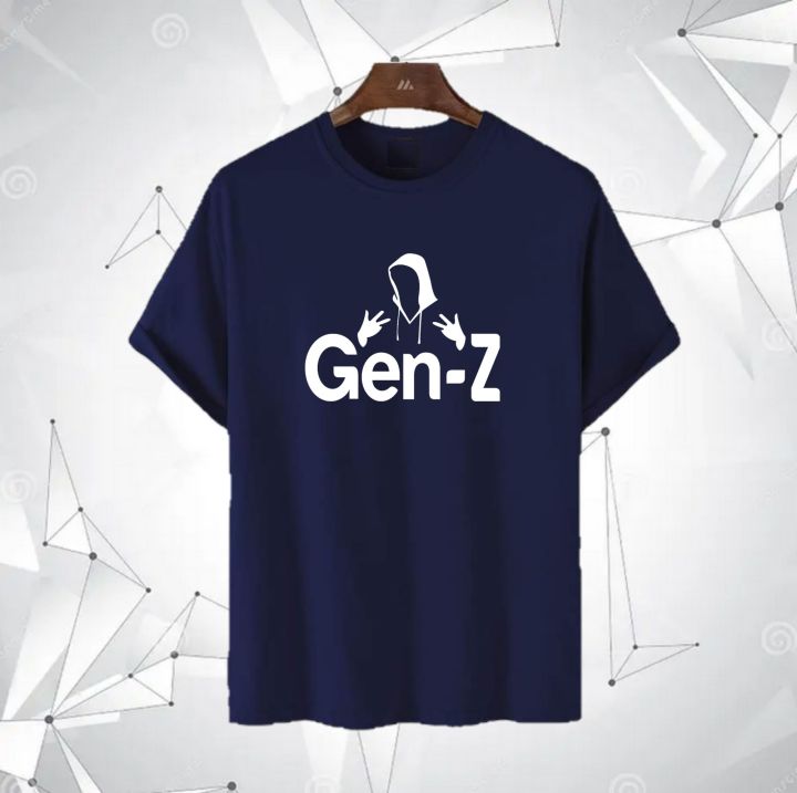 Gen-Z Premium T-shirt (GENJILIFE) Cotton T-shirt Regular Fit T