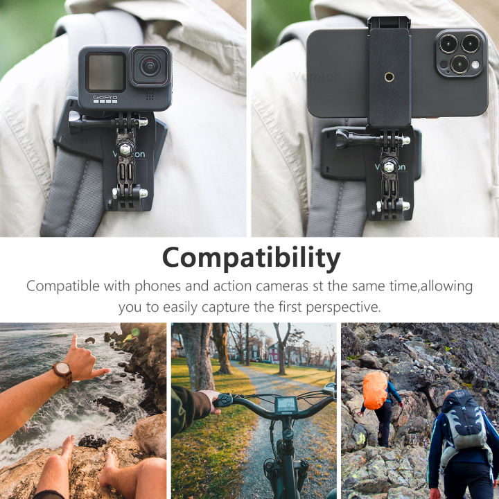 Vamson%20Backpack%20Clip%20for%20Insta360%20x3%20for%C2%A0%20Hero%2011%2010%209%20Camera%20360%C3%82%C2%B0%20Rotate%20Shoulder%20Belt%20Mount%20Accessories%20for%C2%A0%20Action%20-%20Image%207