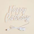 Chi-buy LED Neon Happy Birthday USB Powered Neon Signs Night Light 3D Wall Art Bedroom Living Room Decor Lamp Signs. 