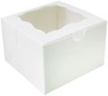 Bento Cake Box – Window Cake Box – Size 5*5*4.5 Inches – Pack of 15 Boxes. 