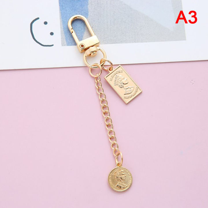 Vintage%20Korean%20Fashion%20Pearl%20Keychain%20Women%20Girl%20Gold%20Metal%20Chain%20Key%20Ring%20-%20Image%207