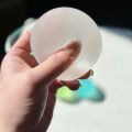 Blue Maltose Squishy Toys Anti Stress Sensory Fidgets Toy Soft Simulated Transparent Blue Maltose Slow-rebound Decompression Toy. 