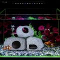 Aquarium Cave Fish Tank Decorations, Add a Natural Touch to Your Fish Tank with Decorative Rocks.