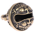 Lucky Brass Handicraft  Die Casting Drop Bell  Key Car Button Wind Bell Bronze Bell  Creative Gift Fengshui Home Pendant Decor. 