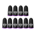 1-10 Pairs Thumb Gloves Touch Screen Finger Cots Sweatproof for PUBG Mobile Game Accessories. 