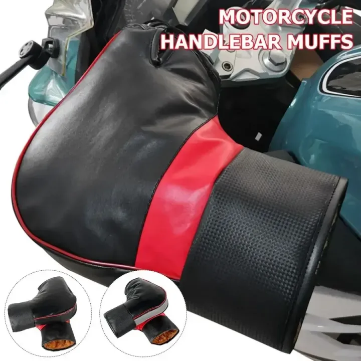 Motorcycle%20Handlebar%20Cover%20Winter%20Battery%20Bike%20Windshield%20Gloves%20Windproof%20Warm%20Handle%20Thickened%20Reflective%20Strip%20-%20Image%203