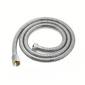 Bathroom Shower Hose 1.5m/2m Black/Silver/Stainless Steel Handheld Shower Hose Fittings Shower Head Hose Replacement. 