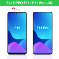 6.53'' For  F11 F 11 LCD CPH1913 Display Screen Touch +Frame Digitizer Assembly For  F11 pro CPH1969 Display. 