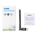 USB Free Drive 600M Wireless Card BT5.0 Bluetooth Adapter Desktop Computer Dual-Band WiFi Reception. 