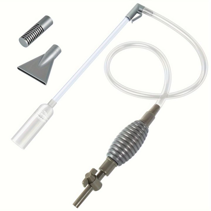 3-in-1 Multifunctional Aquarium Water Changer Manual Fish Tank Cleaning ...