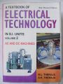 ELECTRICAL TECHNOLOGY VOLUME 2 BY BL THERAJA AK THERAJA. 