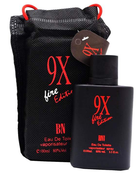 9X Fire Edition Perfume 100ml - Men's Perfume | Daraz.lk