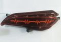 Toyota Yaris Rear Brake Light Back Bumper light Neon And Flashing. 
