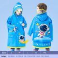 Cute Kids Raincoat Wateproof Children Dinosaur Unicorn Rain Poncho Rain Coat Jacket With Backpack Position Student RainWear.