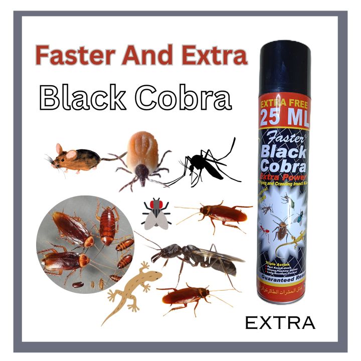 Black's Cobra Insect Killer Spray - Fast Acting and Effective.