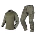 G3 Combat Uniform Shirts Camo Hiking Shirts Hunting Clothes Wear-resisting Men Clothing Camping Cargo Pants Elasticity.