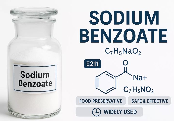 Sodium Benzoate (150gm)– Safe & Effective Food Preservative