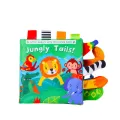 New 3D Visual Tail Cloth Book Baby Tear Resistant Biteable Cognitive Tool Interactive Parent-Child Fun Toddlers Enlighten Toys. 