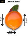 New Arrival Lemon Shaped Bowl Melamine Material Double Glazz Classic. 