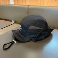 Summer Quick-Dry Kids Bucket Hat Letter Neck Protection Baby Boys Girls Sunshade Cap Kids Toddler Fisherman Hat.
