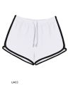 Summer Women's Casual Solid Cotton Shorts Yoga Gym Workout Fitness Pants Loose Student Comprehensive Training Short.