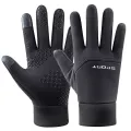 Winter Women Gloves Men Touchscreen Running Anti-Skid Reflective Waterproof Windproof Warm Fleece Ski Cycling Sports Gloves. 