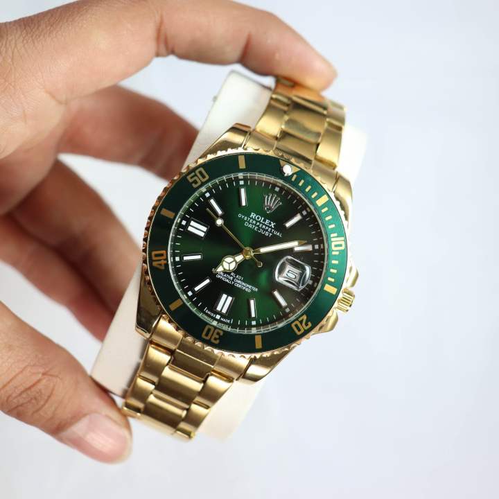 Luxury Men’s Analog Watch – Classic Submarine Style | Stainless Steel ...