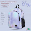 Bili Online Galaxy Dream Kids School Backpack – Lightweight, Spacious, and Stylish for Girls & Boys. 