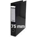 Box File 75mm - Black. 
