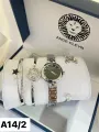 Authentic Ande klevn brand watches, one set of luxury ladies watch sets will be in the form of a bracelet watch and a luxury box.. 
