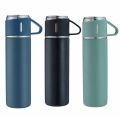 Hot and cool water Bottle with Glass Gift pack imported made Mat color. 
