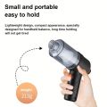 Car wireless mini high-power car vacuum cleaner, blow dryer, suction and blowing dual-purpose pet hair cleaner. 